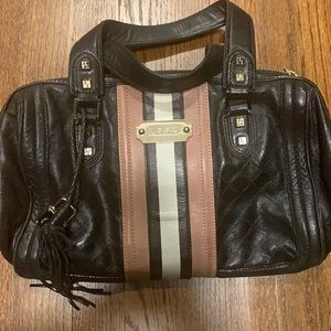 L.a.m.b small leather duffle bag